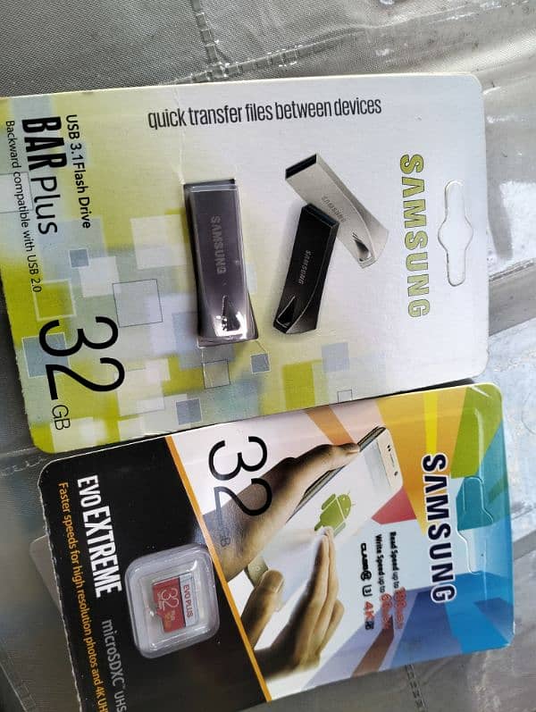 32 gb usb and memory card 0