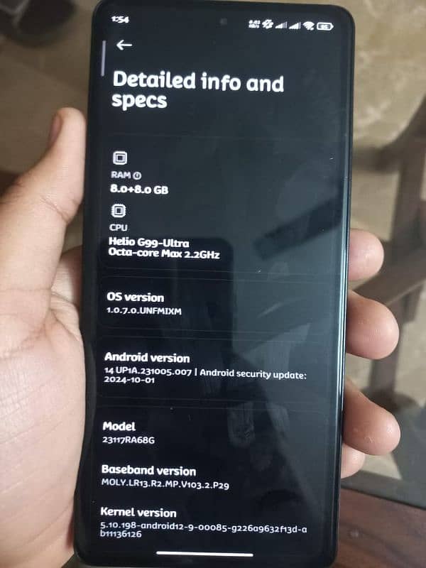 Redmi note 13 pro 4g 8