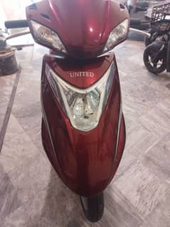 united 100cc petrol scooty 2019