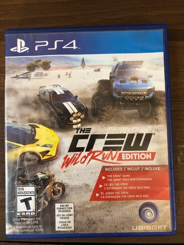 The crew wildrun edition ps4 cd 3