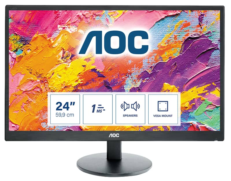 Gaming Monitor 1ms AOC E2470SWH 75Hz (OC) 0