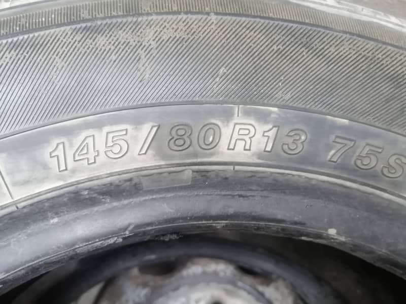 Yokohama tubeless tyre 145/80/13 for sale. 3