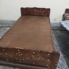 2 Single Beds without Mattress