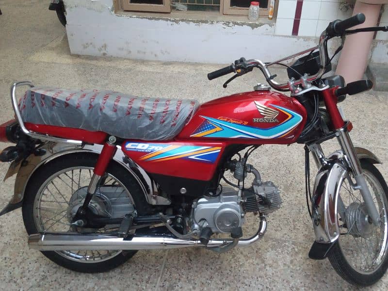 Honda CD70 New (2019) Applied For, Call 03021503414 0