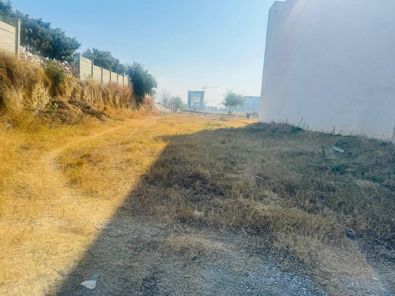 10 Marla Plot with 3.28 Marla Extra Constructive Land in Airline Avenue, Mumtaz City Islamabad 1