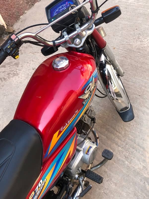 Road prince 70 cc 2022 model lush condition, 4