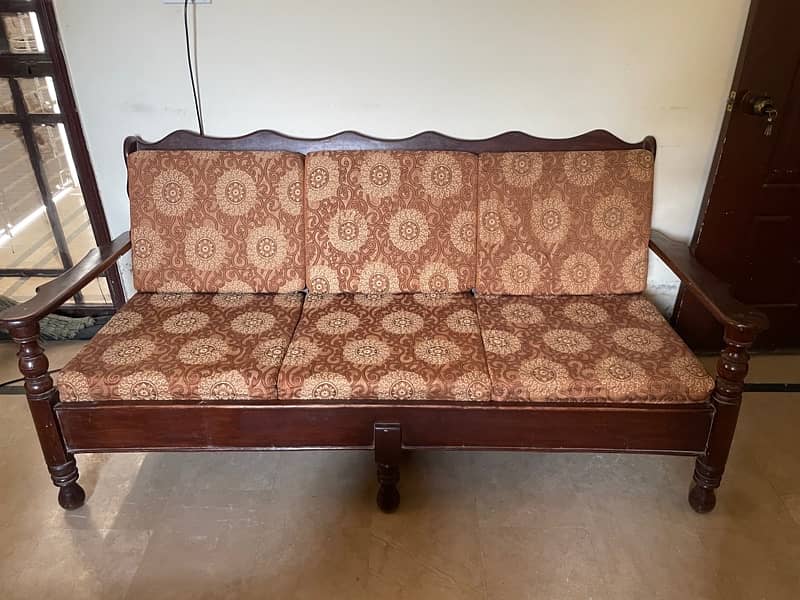 wooden sofa set 1