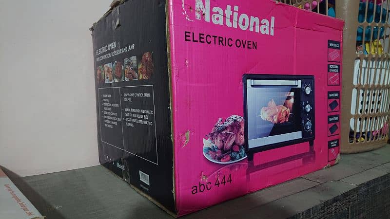 National Electric Oven unused just box opened for sell 4