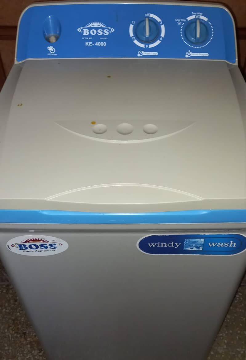 Boss washing machine & dryer 4