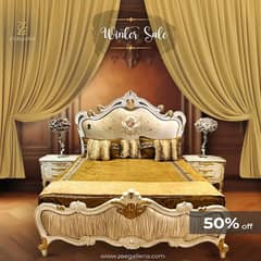 solid wood chenuti bed for sale