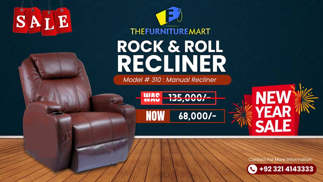 Recliner - sofa Recliner - Rock & Roll Recliners - Recliner Sale Offer 1