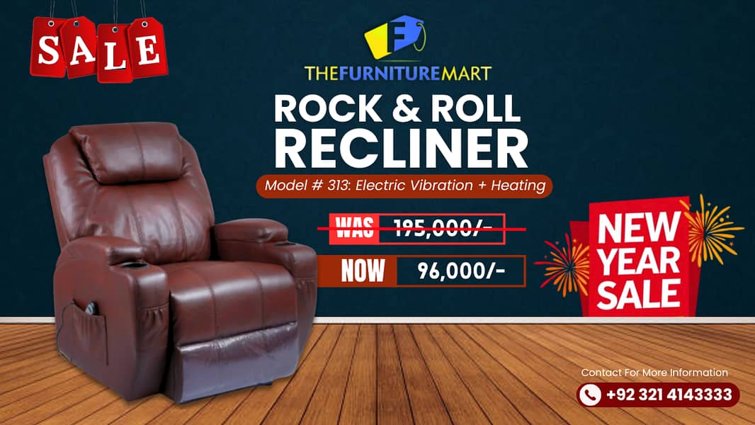 Recliner - sofa Recliner - Rock & Roll Recliners - Recliner Sale Offer 5