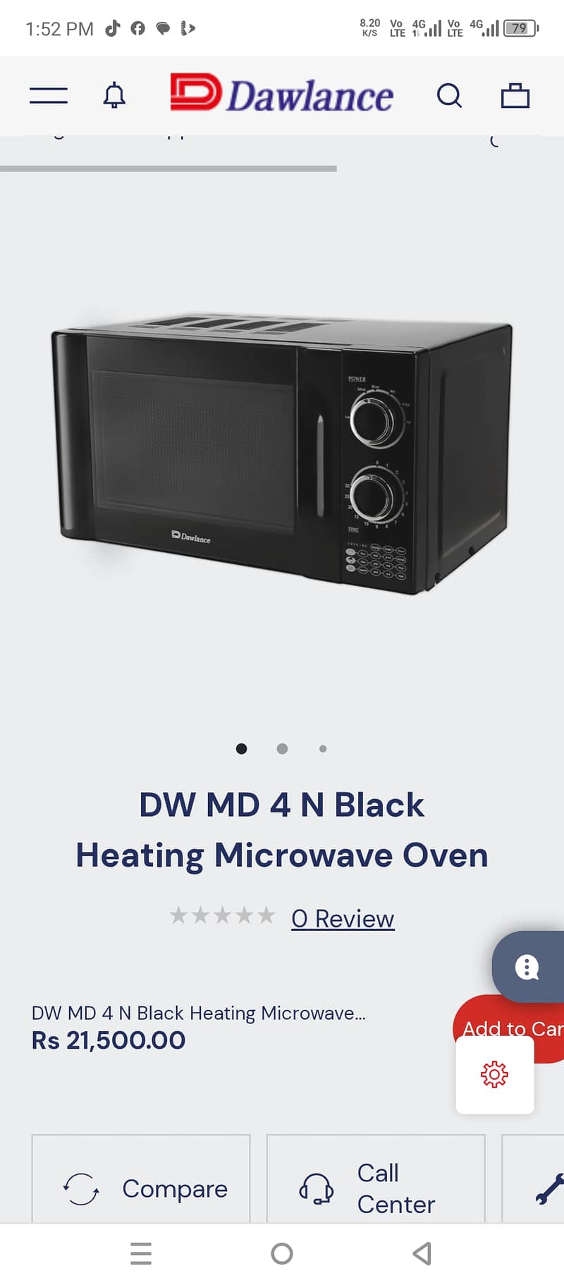 Microwave DW MD 4 N Black 5