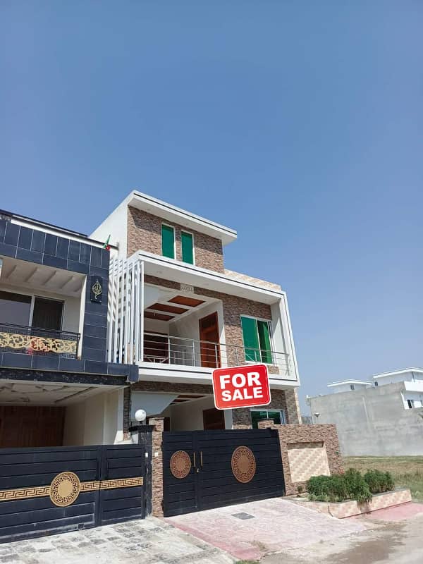 5 Marla Brand New Luxury Double-Story House for Sale in Avenue-1 Islamabad 0