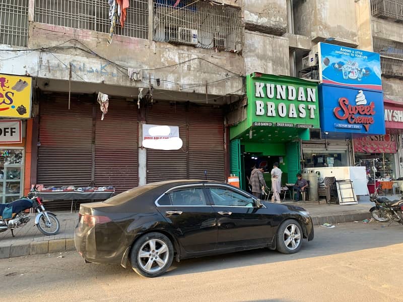 COMMERCIAL SHOWROOM FOR RENT IN MAIN PERFUME CHOWK GULISTAN-E-JAUAHR KARACHI 2