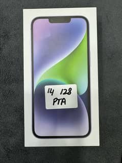 IPHONE 14 128 PTA APPROVED BOX PACK