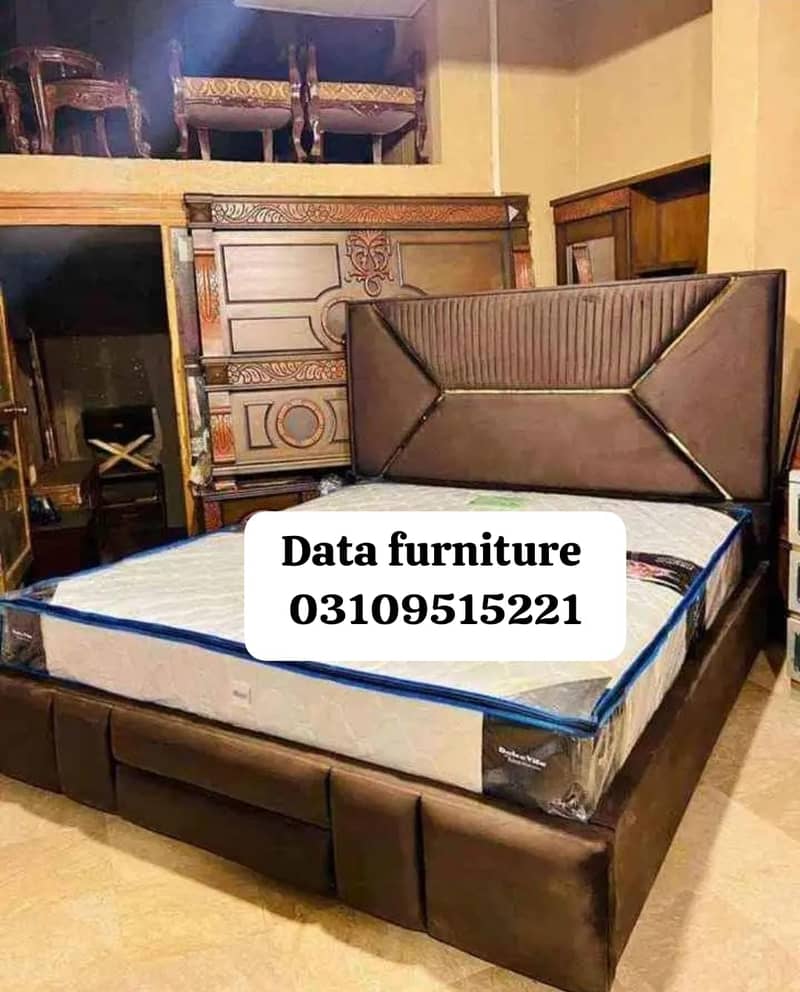 turkish style/bedset/furniture/side table/double bed/factory rate 9