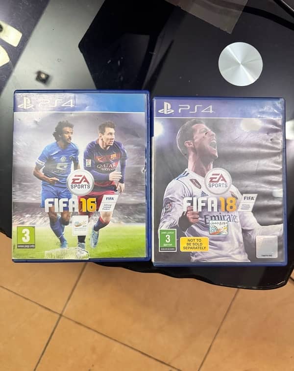 FIFA 16 & FIFA 18 PS4 0