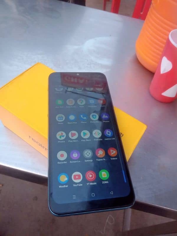 realme C21 4GB 64GB doul sim 4G LTE pta aproved with original box 1