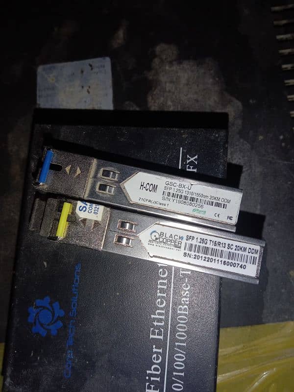 Giga Media A Part and 1G SFP pair 1