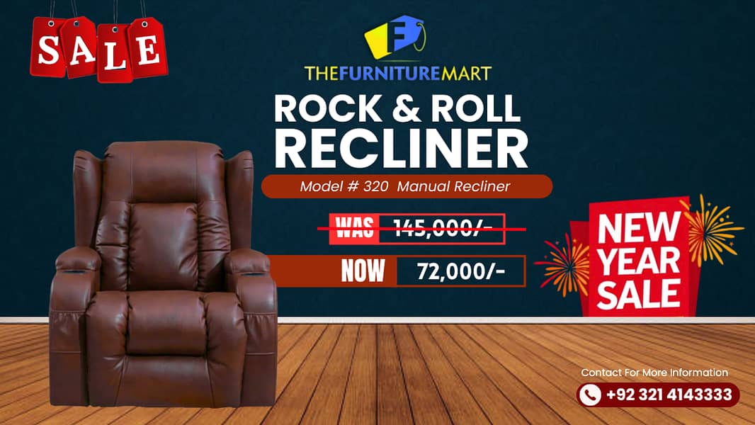 Recliner - sofa Recliner - Rock & Roll Recliners - Recliner Sale Offer 13