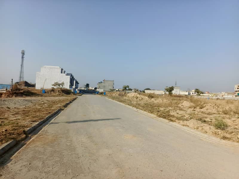 5 Marla Park-Facing Corner Plot for Sale | B Block | Airport Enclave Islamabad 0