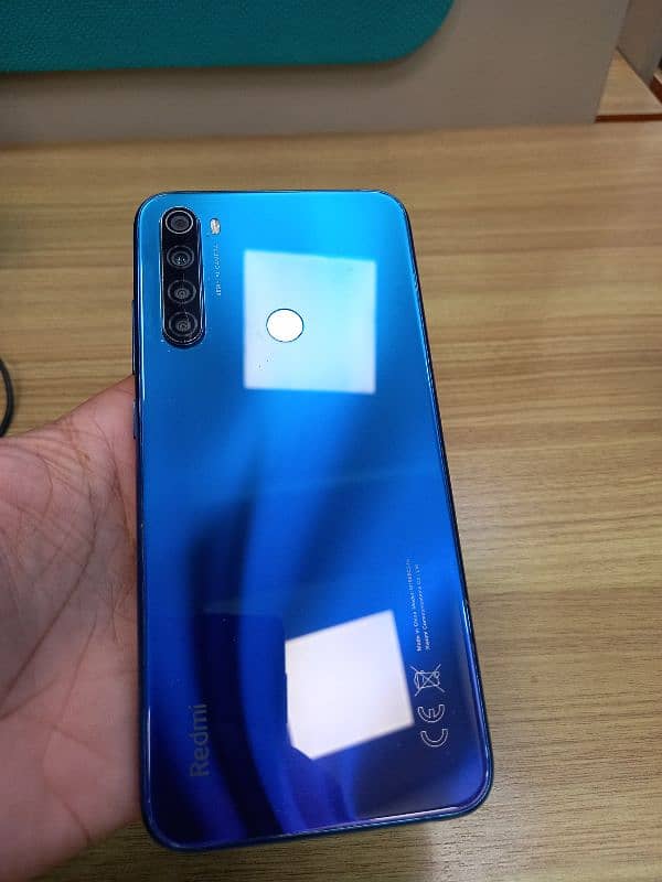 Redmi Note 8 mobile with complete accessories 3