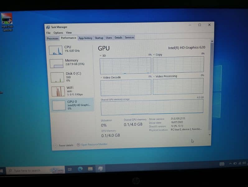 Hp G6 i5 7th Generation 256 SSD all ok laptop 9