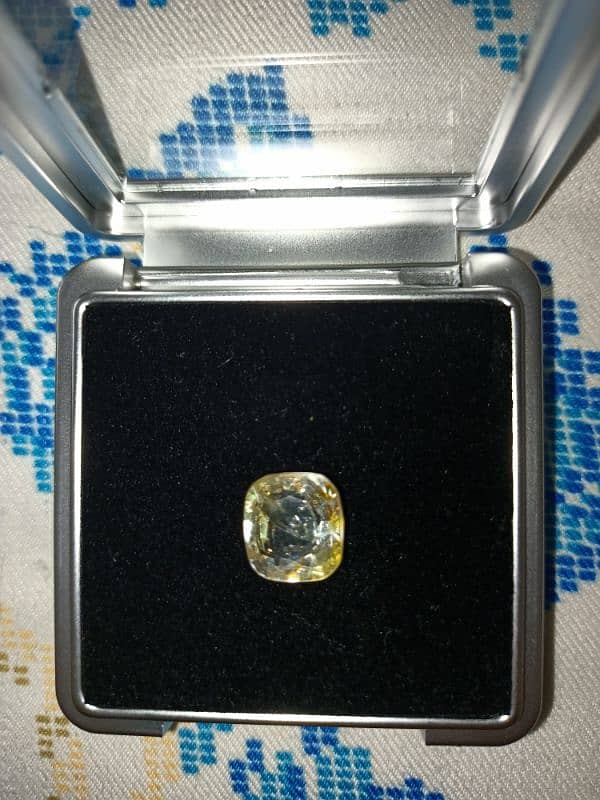 PUHKRAJ YELLOW SAPPHIRE 2