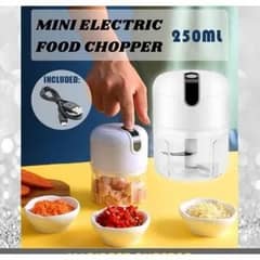 Portable Rechargable Mini Chopper