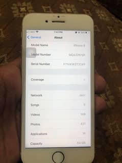 iPhone 8 All Sim Working 16500