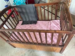 Big Baby crib/cott, fully wooden made, high quality 8/10