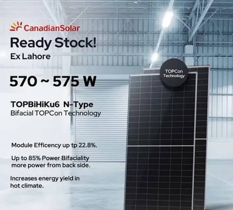 Canadian Solar N type, Jinko, Longi Solar Panel 1