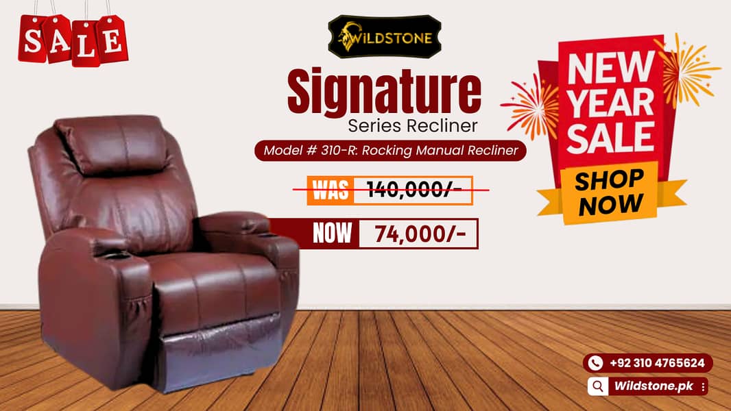 Recliner - Sofa Recliners Available - Sofa - Recliner New Year Sale 2