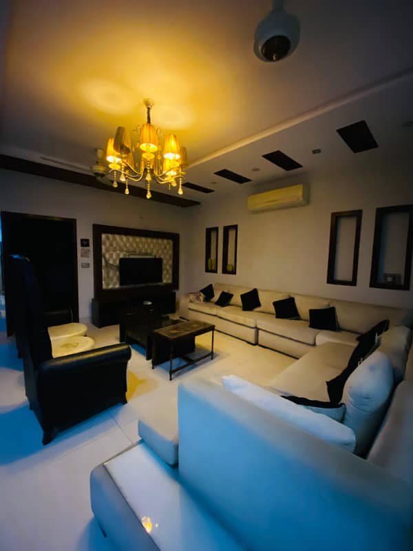 13 Marla Fully furnished lower portion available for rent in Punjab coop housing society 2