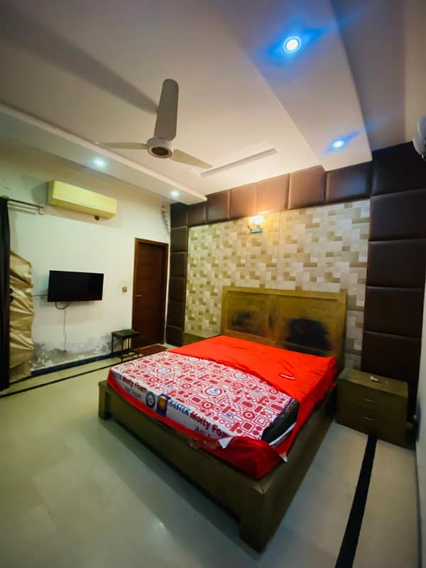 13 Marla Fully furnished lower portion available for rent in Punjab coop housing society 8