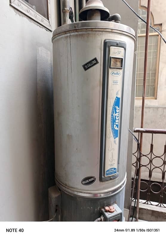 55 Gallon Water Geyser Electric & Gas 1