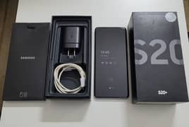 Samsung Mobile S20 Plus 10/10 Genuine Full Box Black Color