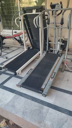 Manual Treadmill Roller Treadmill Running Machine runner walk gym