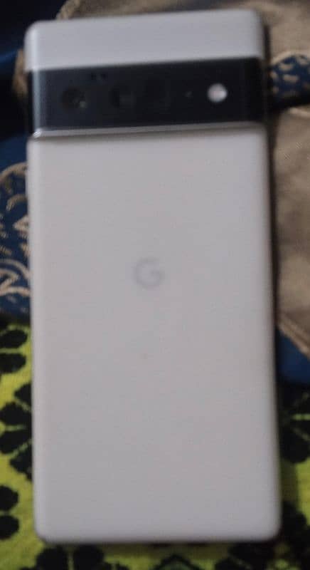 Google pixel 6 pro with box 15 days used ram 12+12 memory 256 gb 2