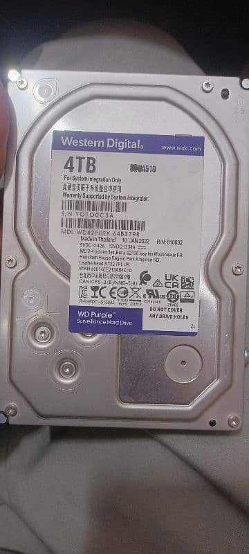 computer hard 4tb western digital 3