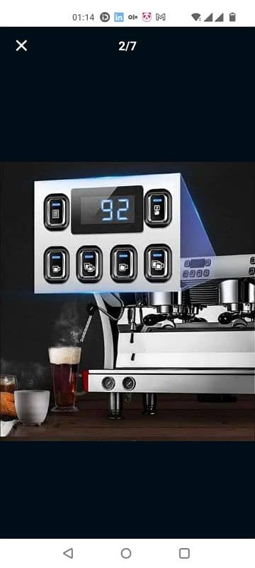 Double Group 9 bar Commercial Professional Espresso Coffee Machine - 1