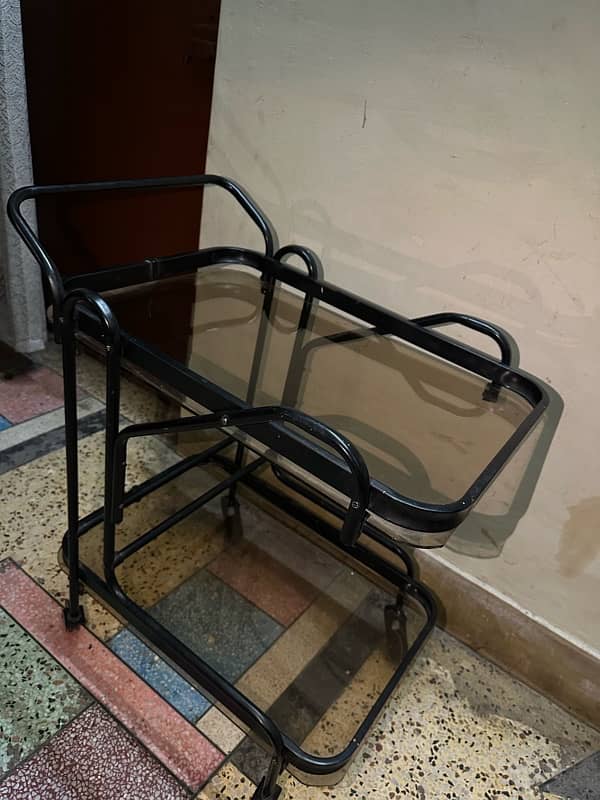 iron tea trolly 2