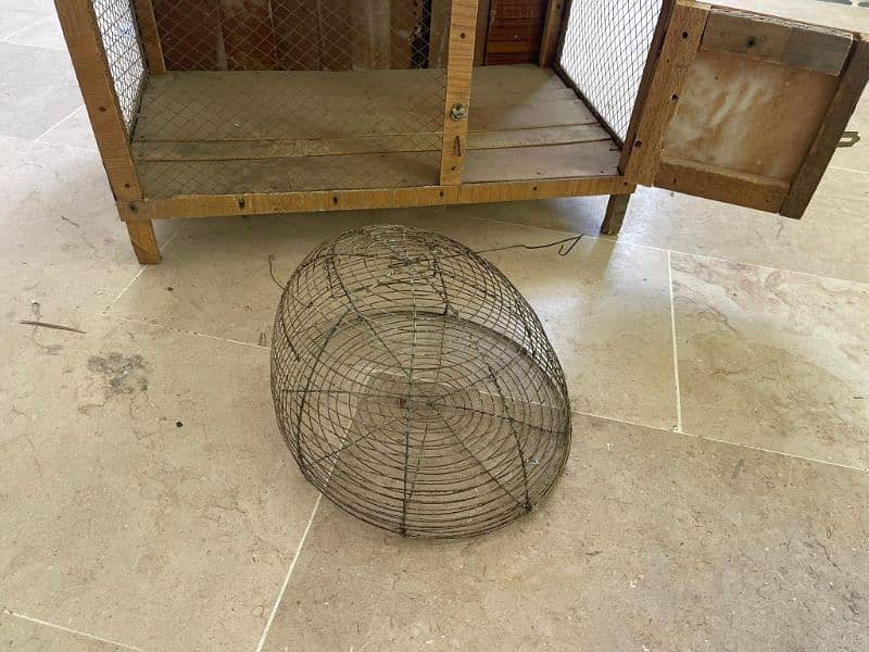 2 (Cage) Pinjraa for birds or hens 1