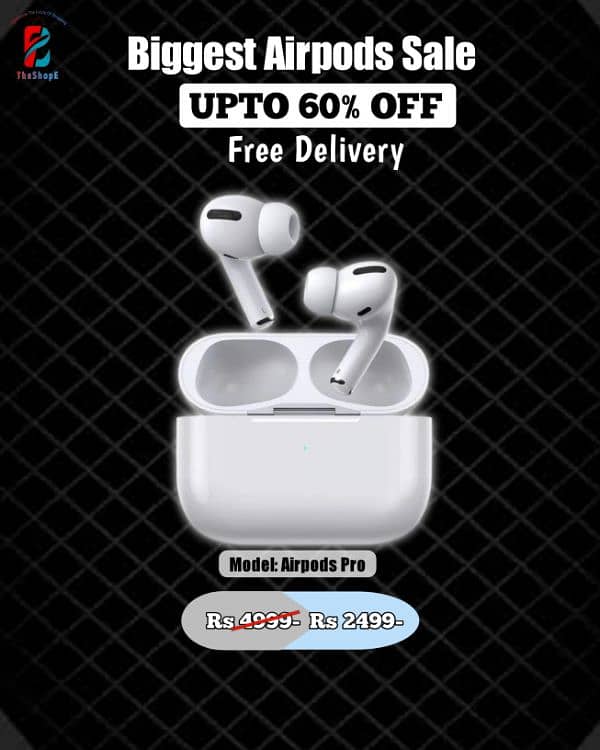 Airpods Pro Wireless_Earbuds Free Delivery To All Pakistan 0