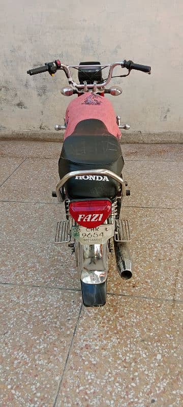 Honda CD 70 2012 model lunch condition ma hai number chakwal ka hai 2