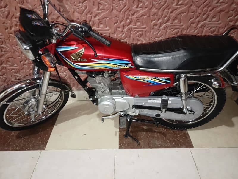 Honda CG125 Red Color 2018 Karachi 0