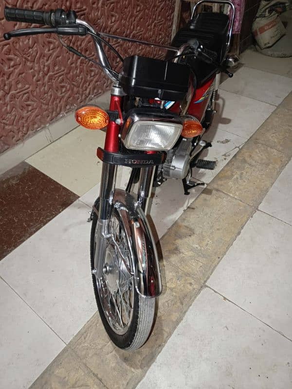 Honda CG125 Red Color 2018 Karachi 2