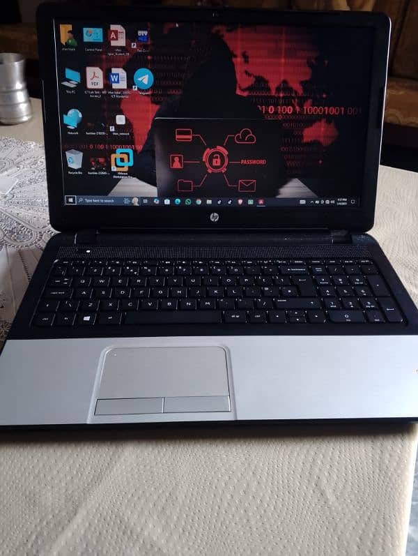 HP Laptop i5 15.6 Inch 2.60GHz 8GB Ram 320GB Hard Disk and 128 GB SSD. 0