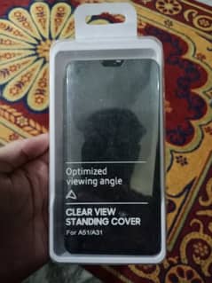 Samsung a31  back cover bilkul new hay